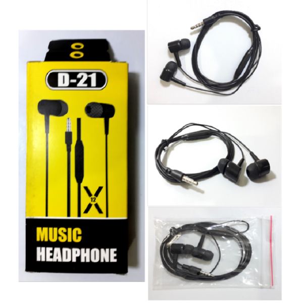 Best Quality D21 Ear Earphone For All Phones