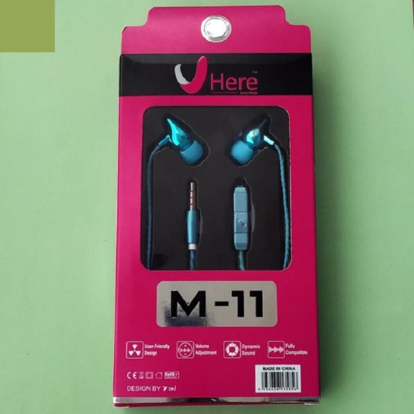 MOKO M-11 VHere M11 Stereo Earphone With Mic