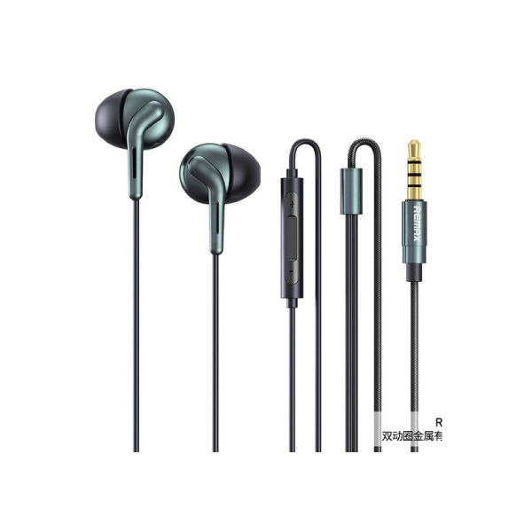 Remax RM-595 Double Moving-Coil Wired Earphone (7)
