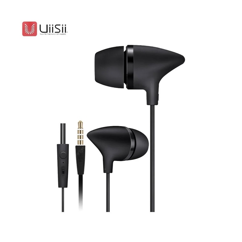 UiiSii C100 Earphone – Black Color (2) UiiSii C100 Earphone – Black Color
