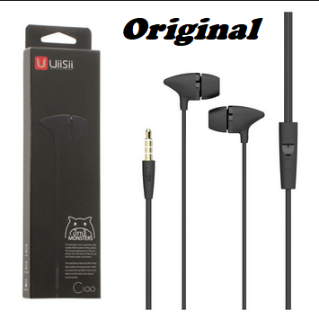 UiiSii C100 Earphone – Black Color (2)
