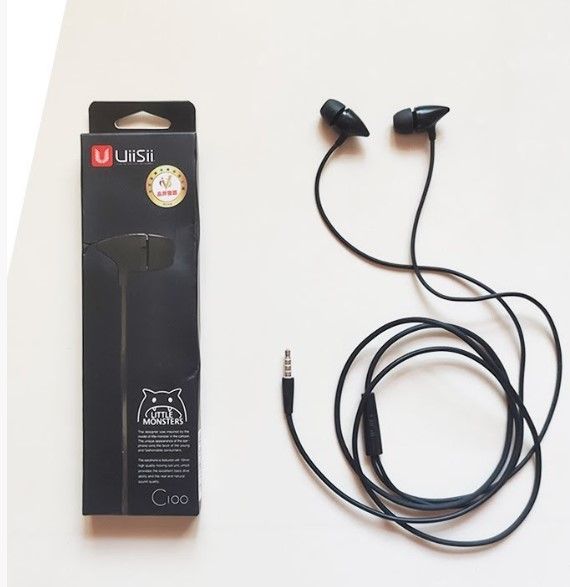 UiiSii C100 Earphone – Black Color (3)
